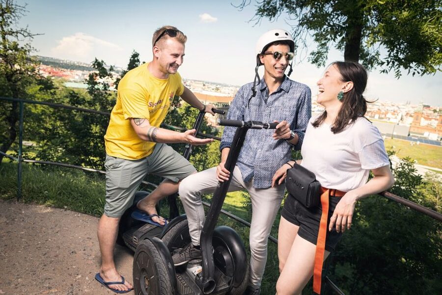 Prague: Segway Tour + Taxi Transfer & Monasteries mini-group - Monasteries and architectural curiosities, plus the star-shaped castle