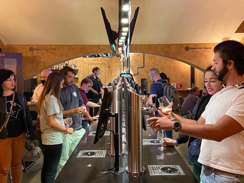 Prague: Self-Pour Czech Beer-Tasting Experience - Choosing beer and using your credit without running out too fast