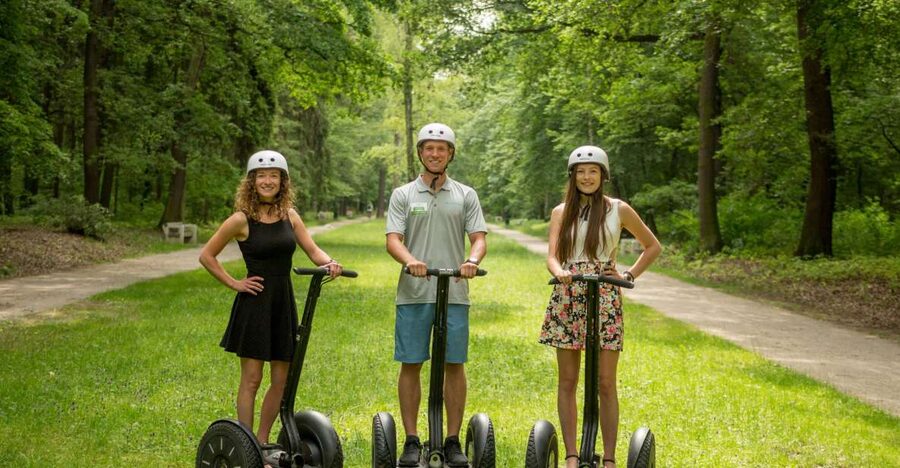 Prague: Shared Group/Private Segway Tour with Hotel Transfer - Sacre Coeur, Smíchov, and Kinsky Garden: balancing landmarks with breathing room