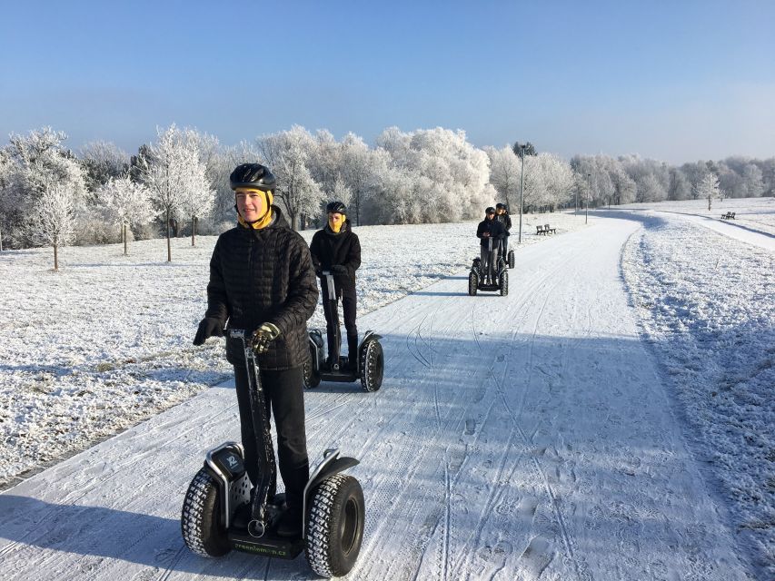 Prague: Shared Group/Private Segway Tour with Hotel Transfer - Segway options, languages, and private customization