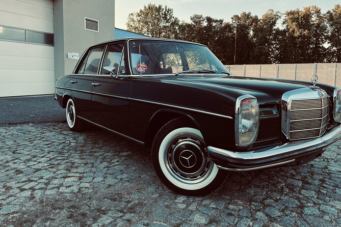 Prague Sightseeing Express Tour in Classic Car - Prasná brána and the switch to e-bikes toward Summer Park