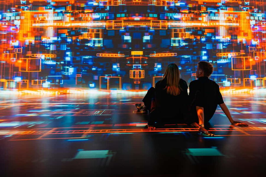 Prague: Signal Space Digital Art Gallery Entry Ticket - Space Break café and Space Objects shop: Plan a real pause