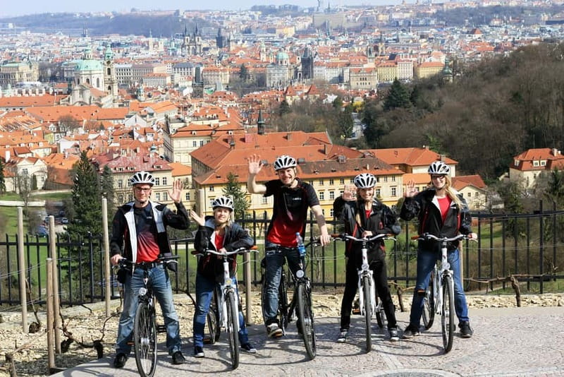 Prague: Small Group or Private Bike City Tour - Small group or private tour, pick the right version