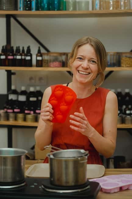 Prague: Soap Making Workshop - Shapes, Molds, and the Fun Creative Freedom