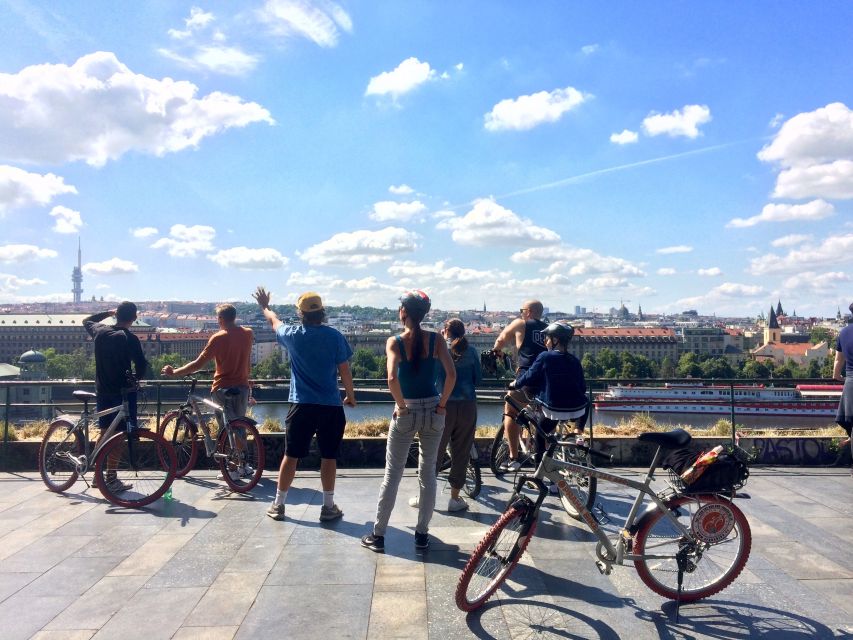 Prague: Stunning Viewpoints, Castle, City & Park E-Bike Tour - Kampa Island Break and the Beer Garden Over Old City Prague