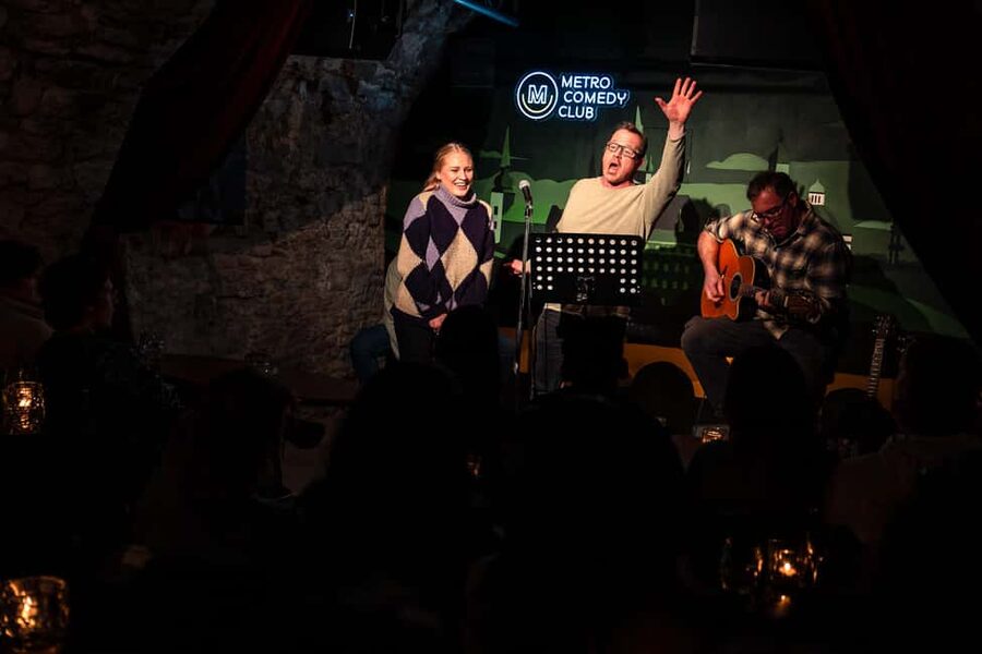 Prague: Sunday Live Music & Stand-Up Comedy Night in English - Key points worth your attention