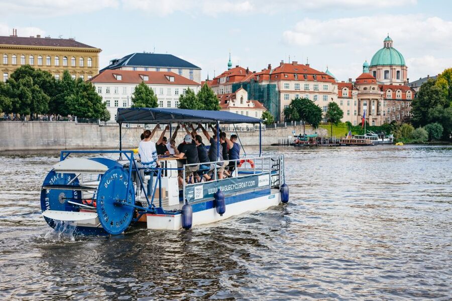 Prague: Swimming Beer Bike on A Cycle Boat - Quick Logistics That Actually Matter