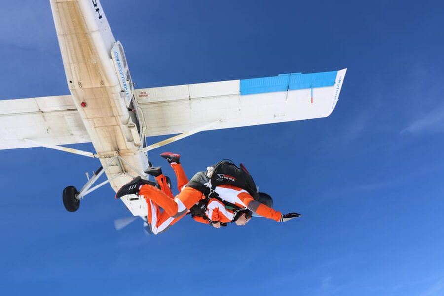 Prague: Tandem Skydiving 14,000ft over Prague with Transfers - The Exit and Free Fall: One Minute That Feels Like a Whole Event