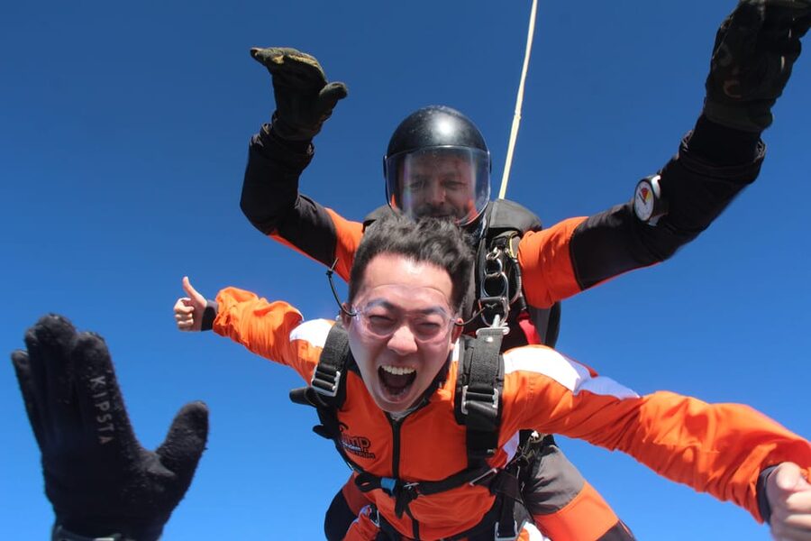 Prague: Tandem Skydiving 14,000ft over Prague with Transfers - Parachute Flight: Silent Descent, and Yes, You Can Steer
