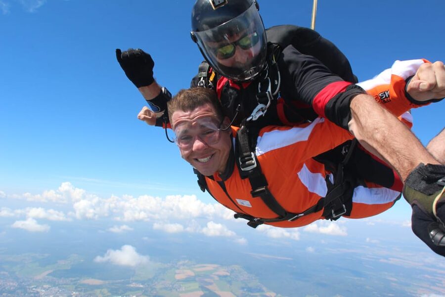 Prague: Tandem Skydiving 14,000ft over Prague with Transfers - After Landing: Photos, Video, and the Return to Prague