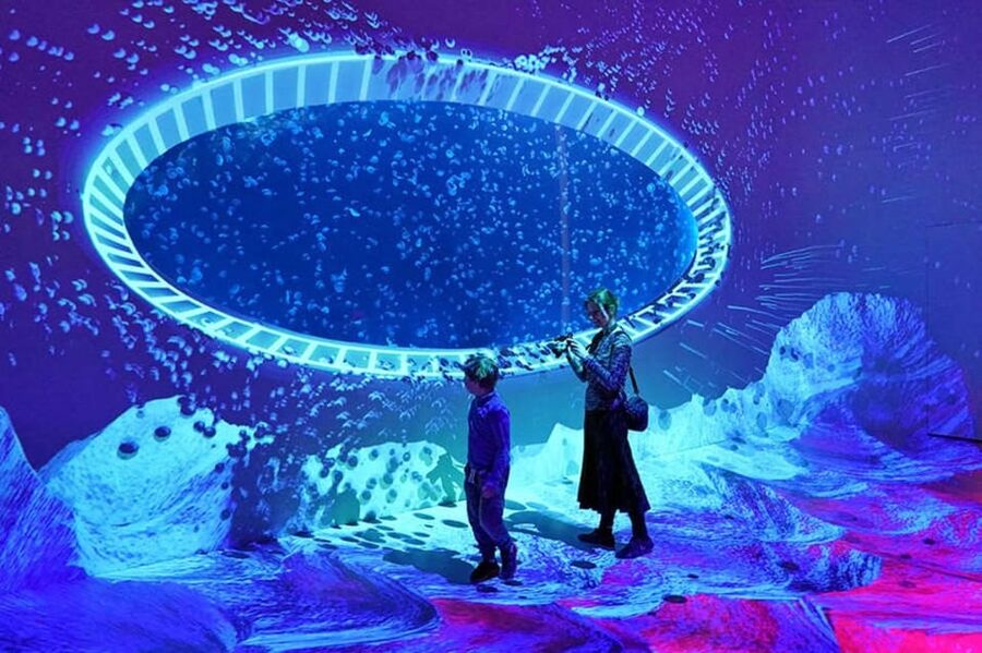 Prague: The World Of Jellyfish Entry Ticket w/ Drink - Video mapping for kids and adults: a visit that works across ages
