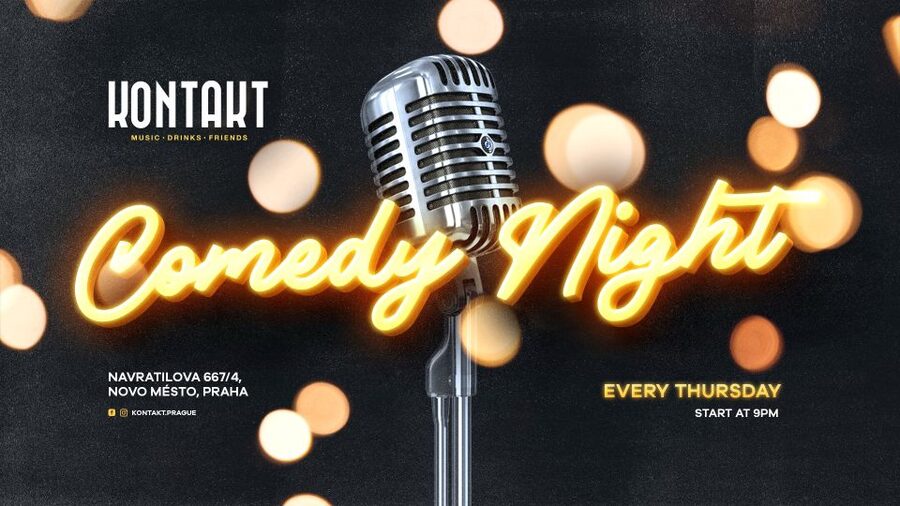 Prague: Thursday Night Stand Up Comedy In English - Inside the room: cocktails, music, and a close-up show