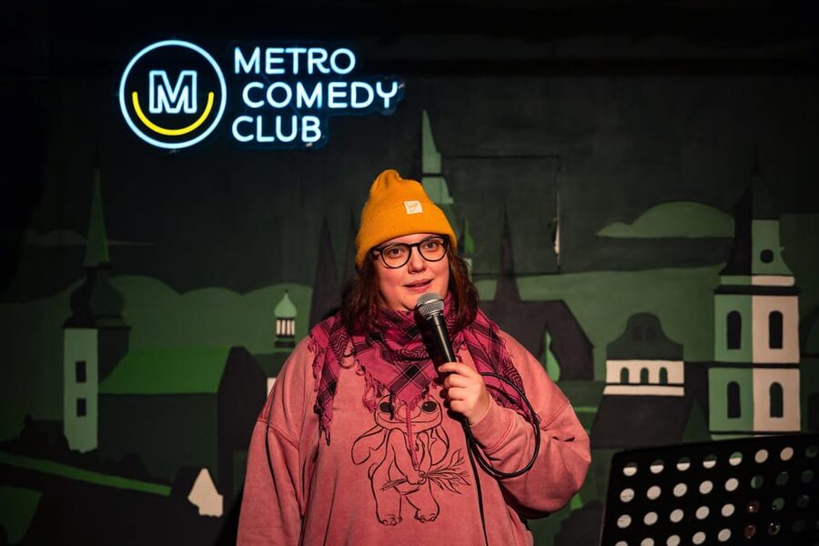 Prague: Thursday Stand-Up Comedy in English - The Host, Audience Participation, and How the Night Flows