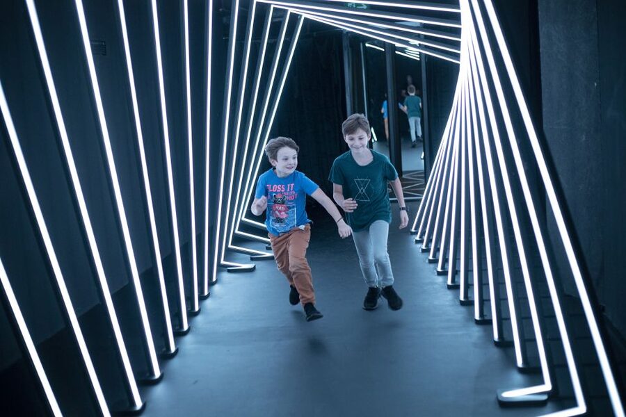 Prague: Ticket to Audiovisual Light Art at Lumia Gallery - Wheelchair access and getting around the floors