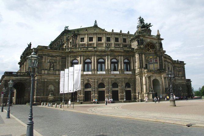 Prague to Berlin via Dresden (4-Hours in Dresden) - Semperoper and the writers: a one-hour dose that fits the day