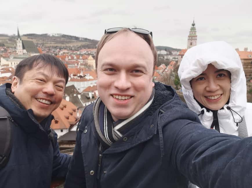 Prague to Český Krumlov Private Guided Tour – With Mike - Your 1-hour walking tour, from cobblestones to pastel lanes