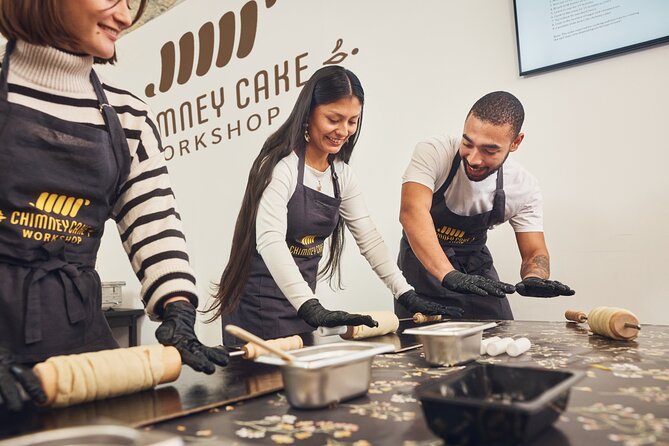 Prague: Traditional Chimney Cake (Trdelník) Making Workshop - Kneading and Wrapping: How the Wooden Spit Shape Happens