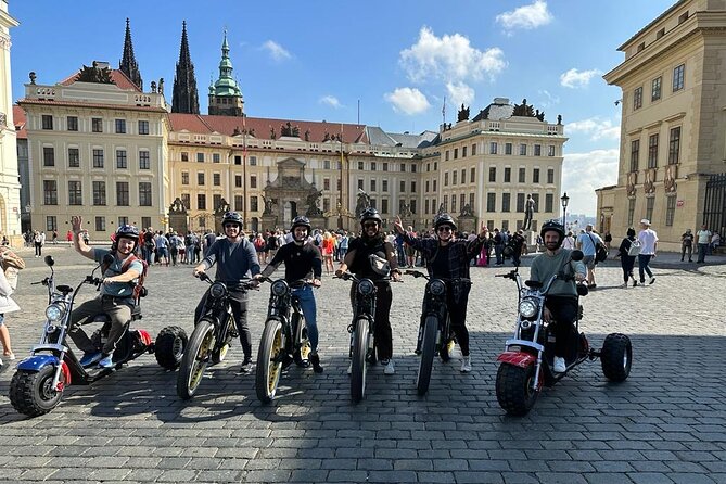 Prague Trike & E-Bike Combo Tour - Wenceslas Square to the Powder Tower, an easy entry into Prague landmarks