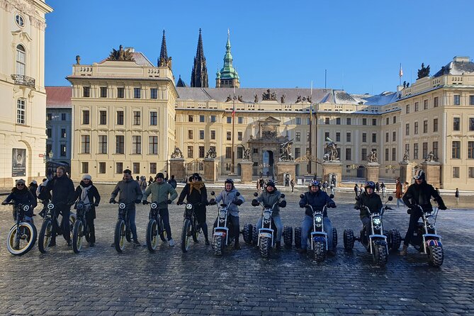 Prague Trike & E-Bike Combo Tour - Lennonova zeď to Charles Bridge, where the river views take over