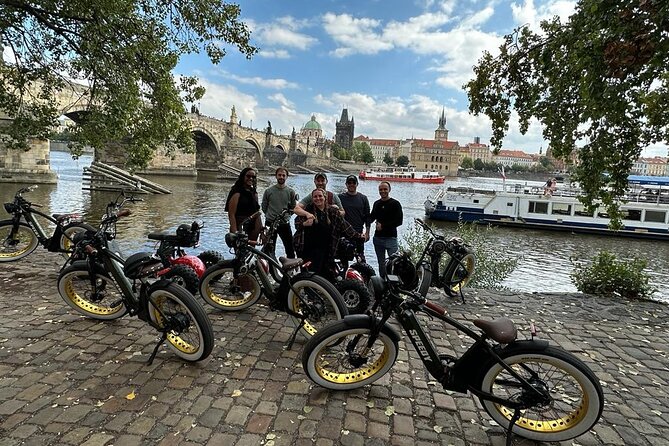 Prague Trike & E-Bike Combo Tour - Letná Park, the Metronome, and five bridges in one line