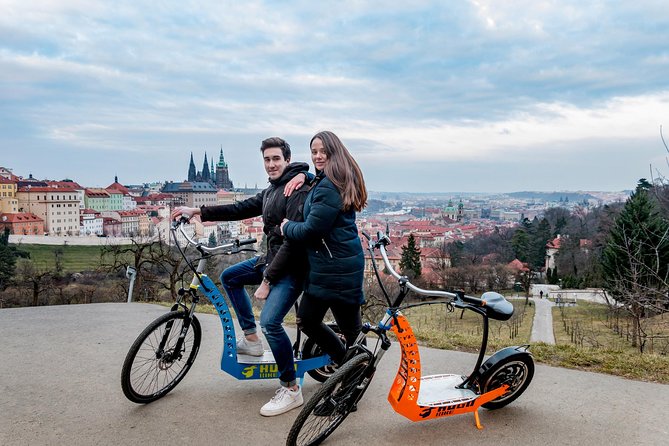 Prague Trike & e-Scooter Tour: Castle Viewpoints & Charles Bridge - Safety and comfort: what’s included, and what isn’t
