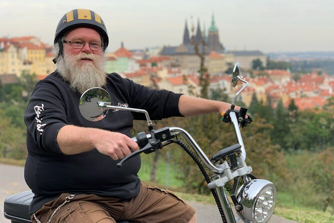Prague Trike & e-Scooter Tour: Castle Viewpoints & Charles Bridge - Lennon Wall to Charles Bridge: quick icons, smart photo pacing