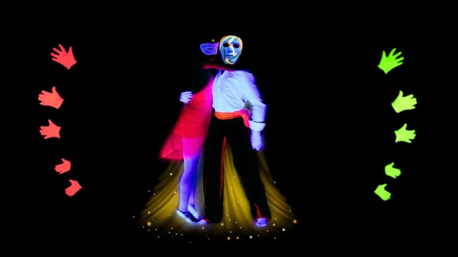 Prague: Underground Black Light Theatre Interactive Show - The soundtrack mix: world hits, legendary soundtracks, and original music