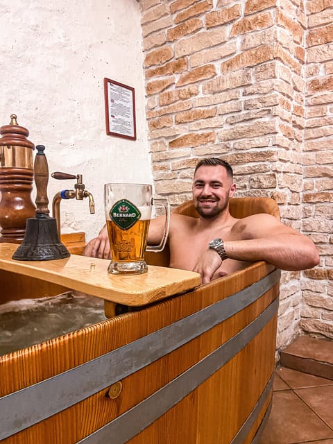 Prague: Ungelt Bernard Beer Spa with Beer & Optional Massage - Where this Prague beer spa is, and how not to show up at the wrong place