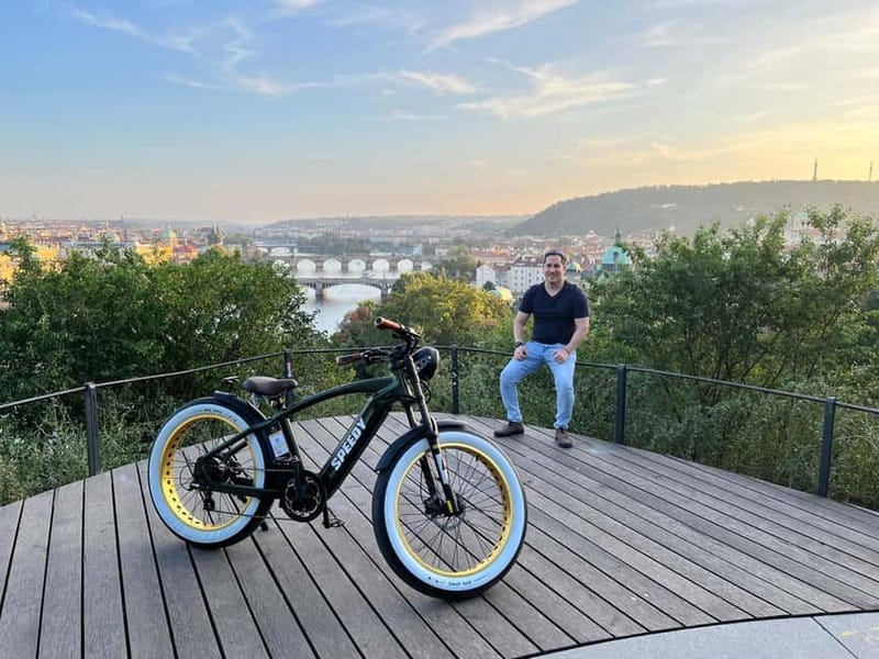 Prague Viewpoints & Historical Ebike Tour - How retro e-bikes change the way you see Prague