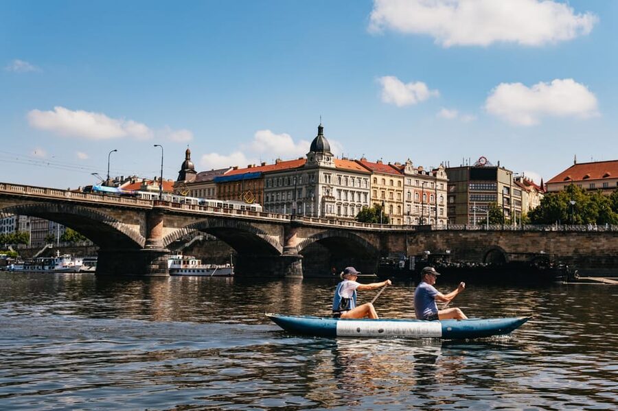 Prague: Vltava River Guided Canoeing Tour - Swim Time and the High-Wall Jump Option (How to Prepare)