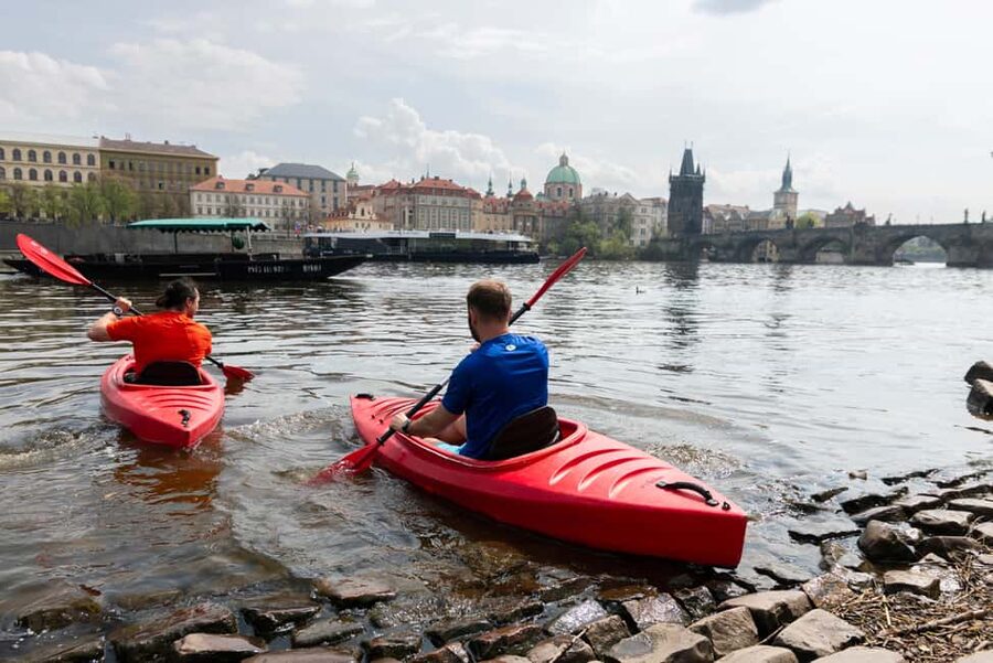 Prague: Vltava River Kayak Tour with Guide - Key highlights worth caring about