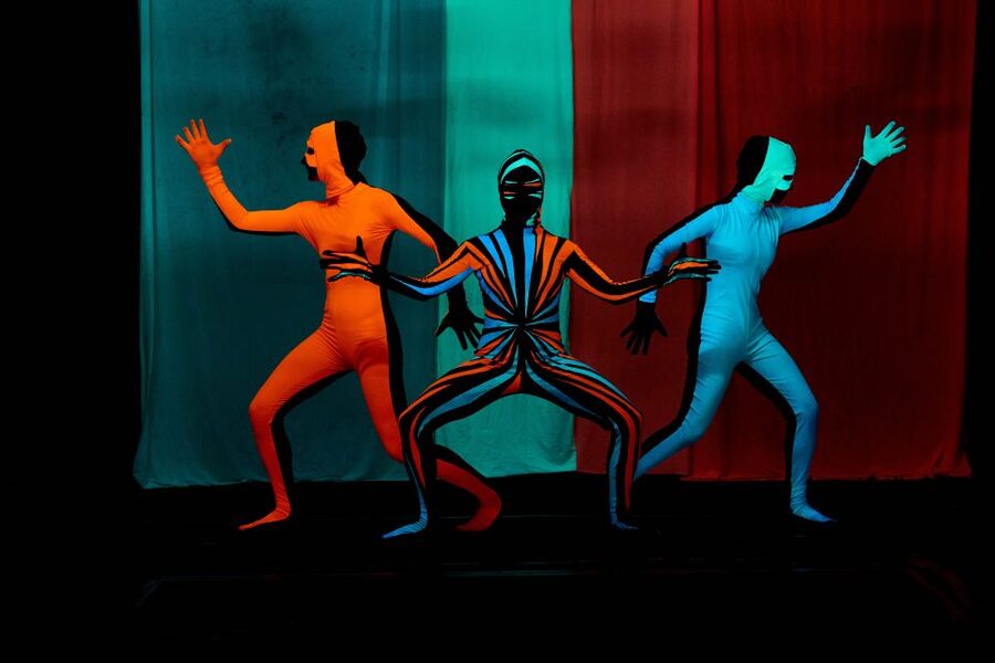 Prague: WOW Show Black Light Theater - What the show includes, and the rules that shape the experience