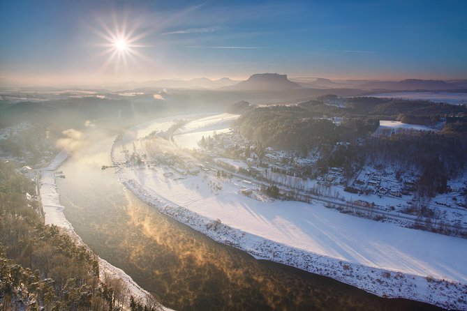 Pravcicka Gate & Bastei Bridge Winter National Park Tour from Prague - Lunch in the woods at U Forta, one good meal you actually look forward to