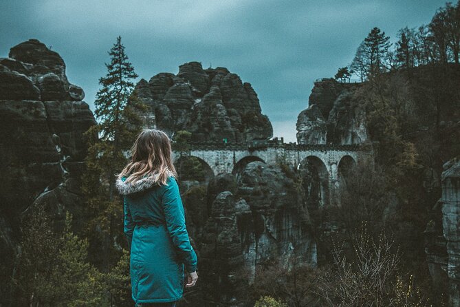 Pravcicka Gate & Bastei Bridge Winter National Park Tour from Prague - Bastei Bridge and the Elbe canyon finale, where timing can make magic
