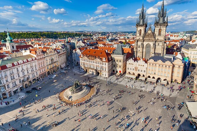 Private Audio Guided Walking Tour in Prague - Your 1.5-hour route, from Castle views to Wenceslas Square