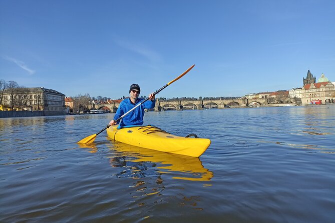 Private Kayak Tour in Prague - Stop 1, Vyšehrad cliffs and fortress energy from the river
