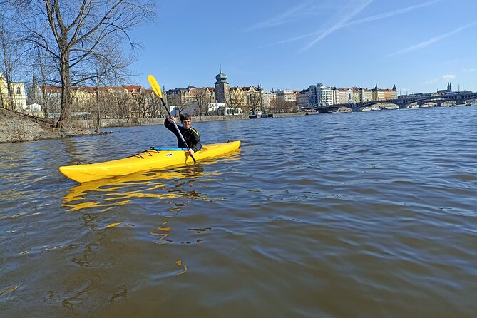 Private Kayak Tour in Prague - Stop 4, Prague Castle above the Vltava, the classic angle with less effort