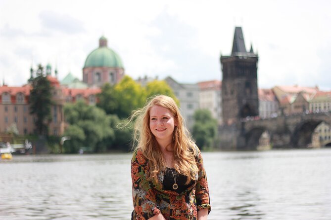 Private Prague Photoshoot for Individuals, Couples and Families - Stop 2: Charles Bridge for iconic framing, plus the walk itself