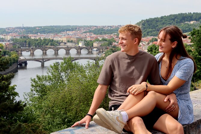 Private Prague Photoshoot for Individuals, Couples and Families - Stop 3 option: Lennonova zed for color and meaning