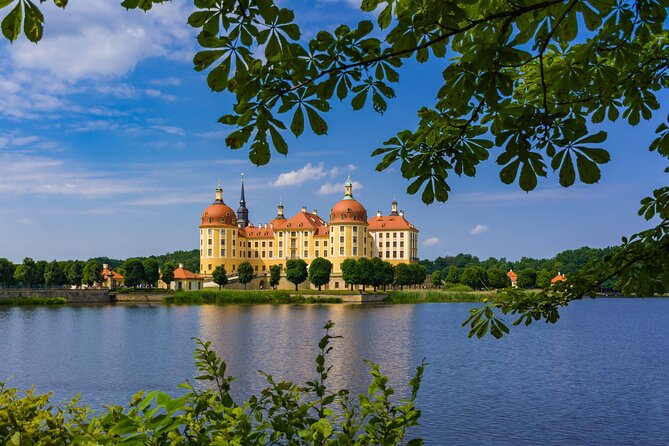 Private Tour from Prague to Dresden Moritzburg and Meissen - Moritzburg Palace by the pond: Baroque charm in romantic countryside
