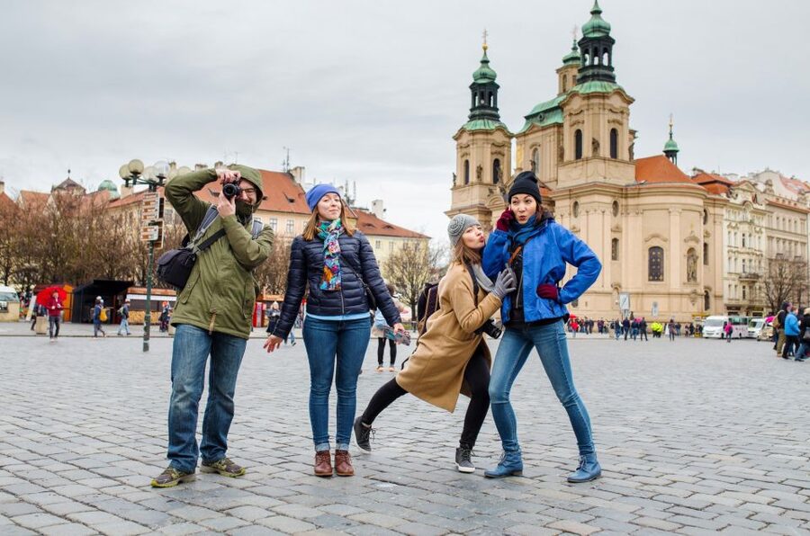 Private Tour of Prague Old Town with Zizkov TV Tower - Celetná Road, the Municipal House, and the Powder Gate Tower
