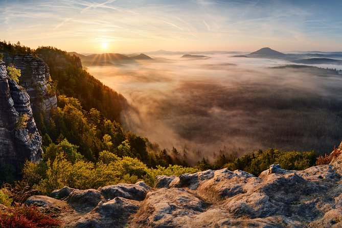 Private Tour: The Best Of Saxon Switzerland From Prague: Bastei Bridge & Dresden - Bastei Bridge and Neurathen: stone architecture with river views