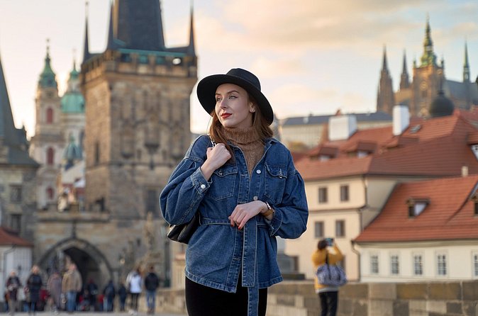 Professional photoshoot at Charles Bridge Prague - Weather, Timing, and WhatsApp Coordination