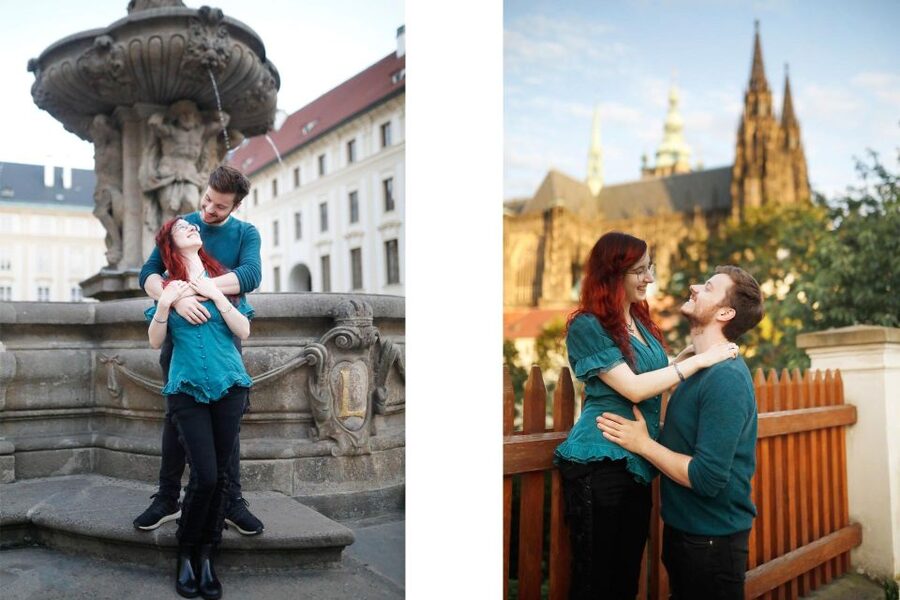 Professional photoshoot at Prague Castle - 15 vs 30 minutes: what you gain in the short window