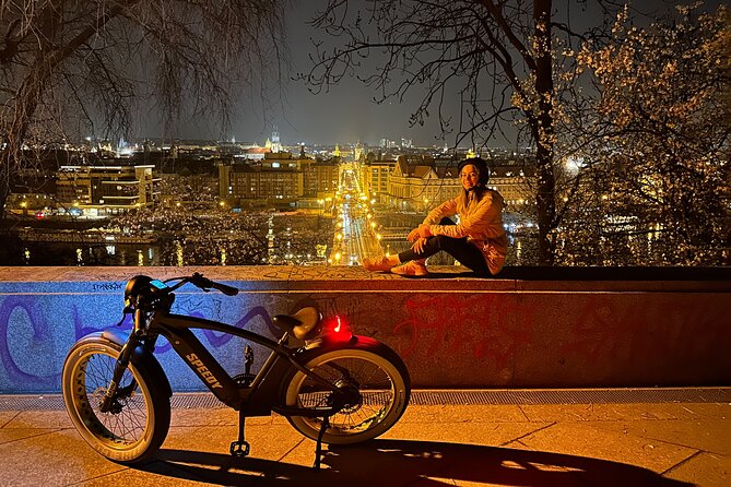 Retro Style E-Bike Night Tour in Prague - Live Guided - Letna Park to the Metronome: Viewpoints With Political Backstory