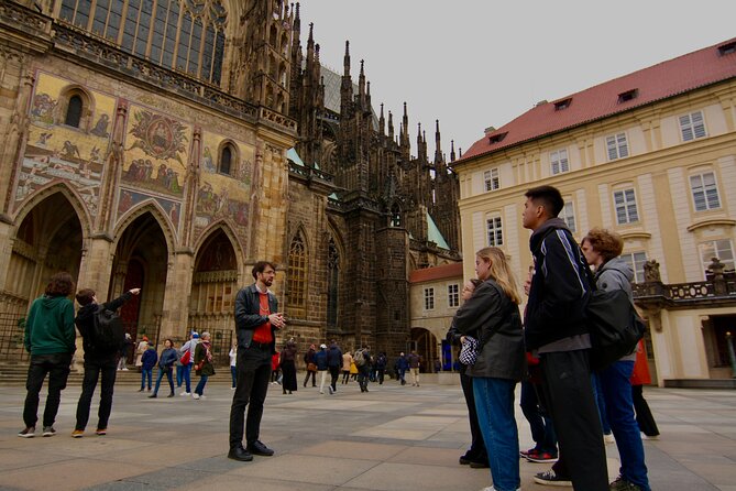 Royal Splendor Unveiled Private Prague Castle Interior Tour - Meeting point and the easiest end of the route