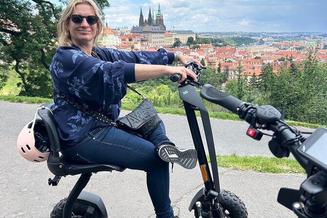 Scooter tours to Prague Castle and views. - A narrow street moment, and why it can be fun
