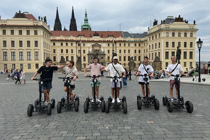Scooter tours to Prague Castle and views. - Prague Castle viewpoint: panoramic photos, light drinks, and no inside entry