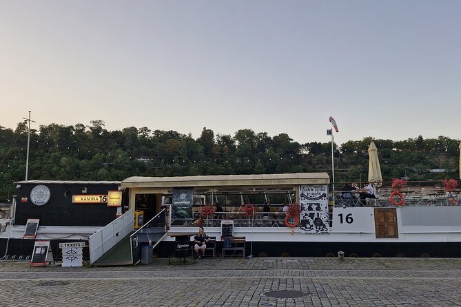 Shared Prague Vltava Boat Trip with drinks included - Pier 16 Start: easy boarding in Prague 1