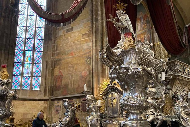 Small-Group Tour of Prague Castle with a local guide - St. George’s Basilica: dynasty burial ground and an older church layer